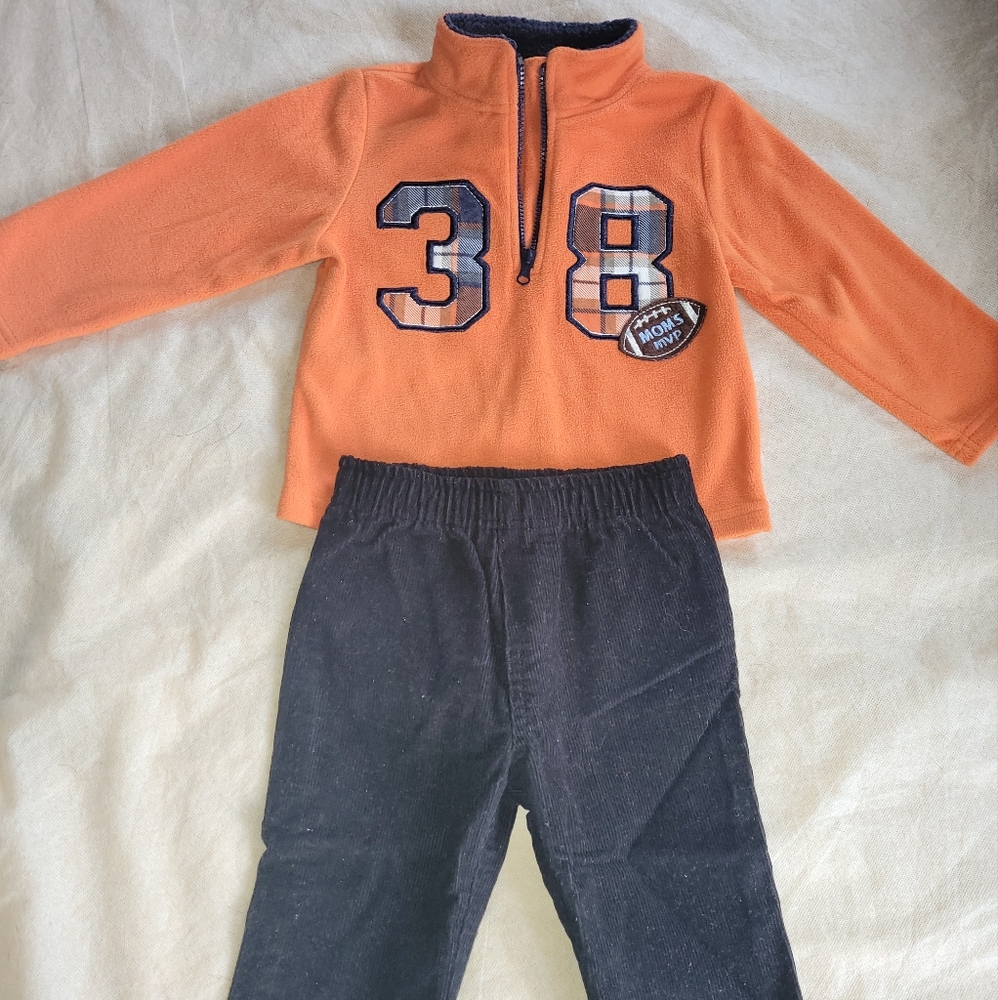 Carter's Size 18 Mo Fleece Outfit